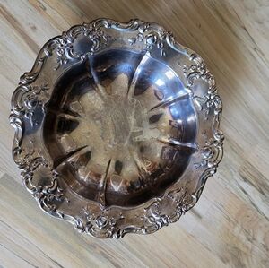 Vintage Elegant Gold Plated Decorative Bowl